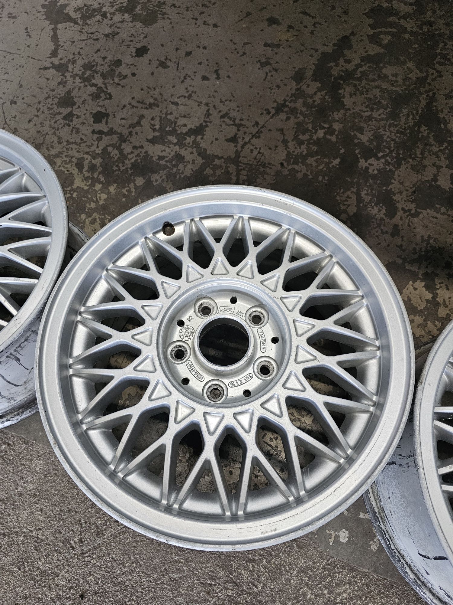 Set jante BMW R15 , 5x120 , BBS originale
