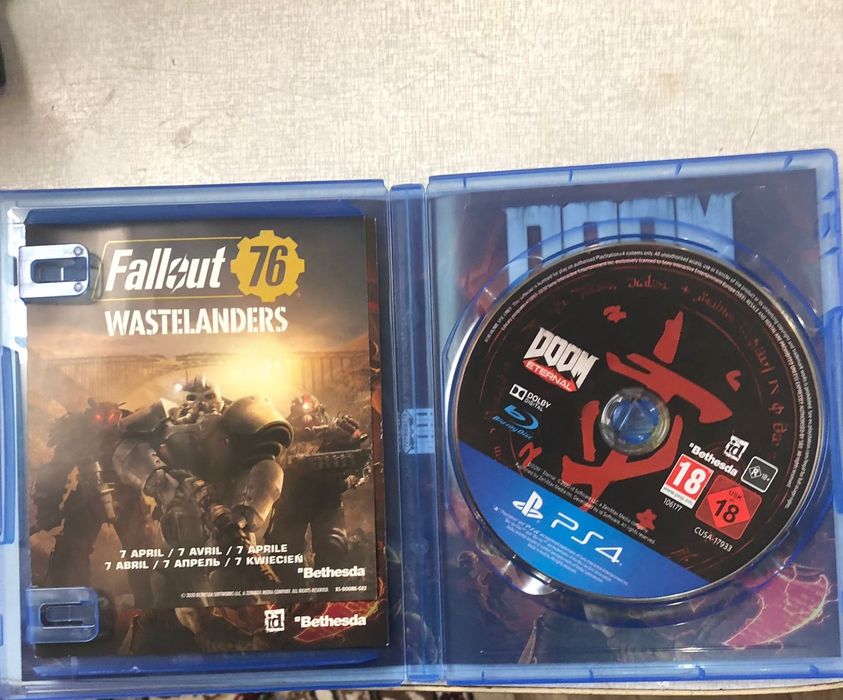 Игра DOOM на пс4