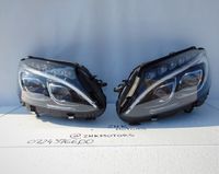 Mercedes Benz w205 c class set faruri full led isl adaptiv module