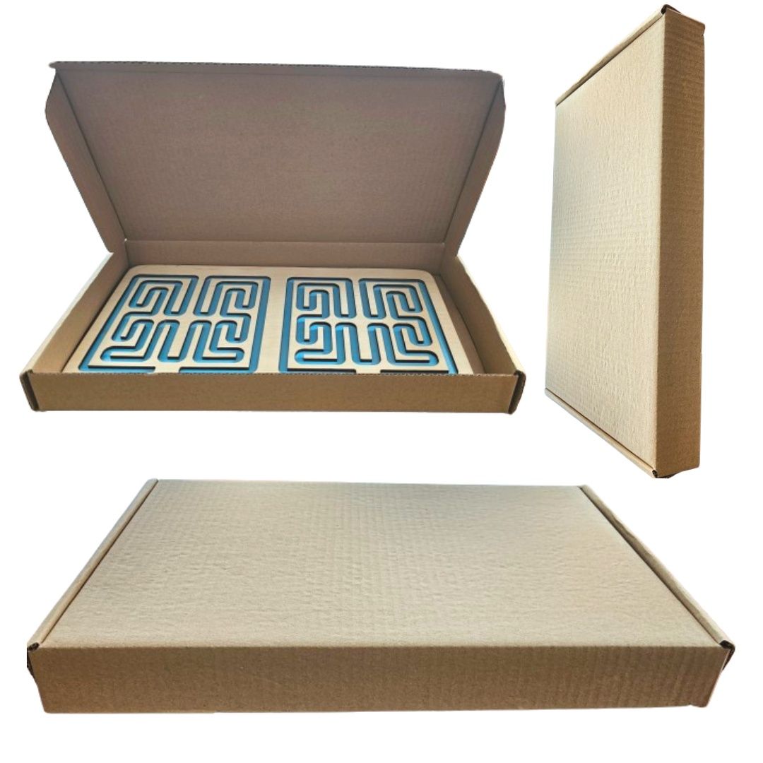 Продам коробку из гофры, размер 390×250×45 мм
