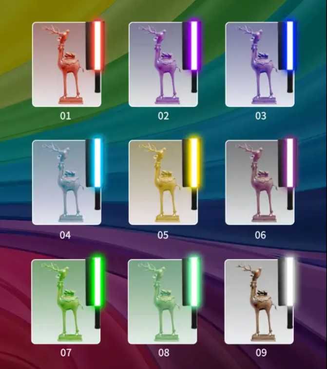 Светодиодная палка лампа RGB light stick стик лампа