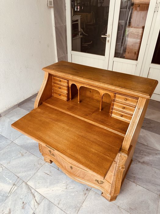 Оригинален датски секретер Snedkergårdens Stilmøbler – масивен дъб