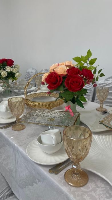 Аренда столы и стулья и прокат и жер стол и казан ошак