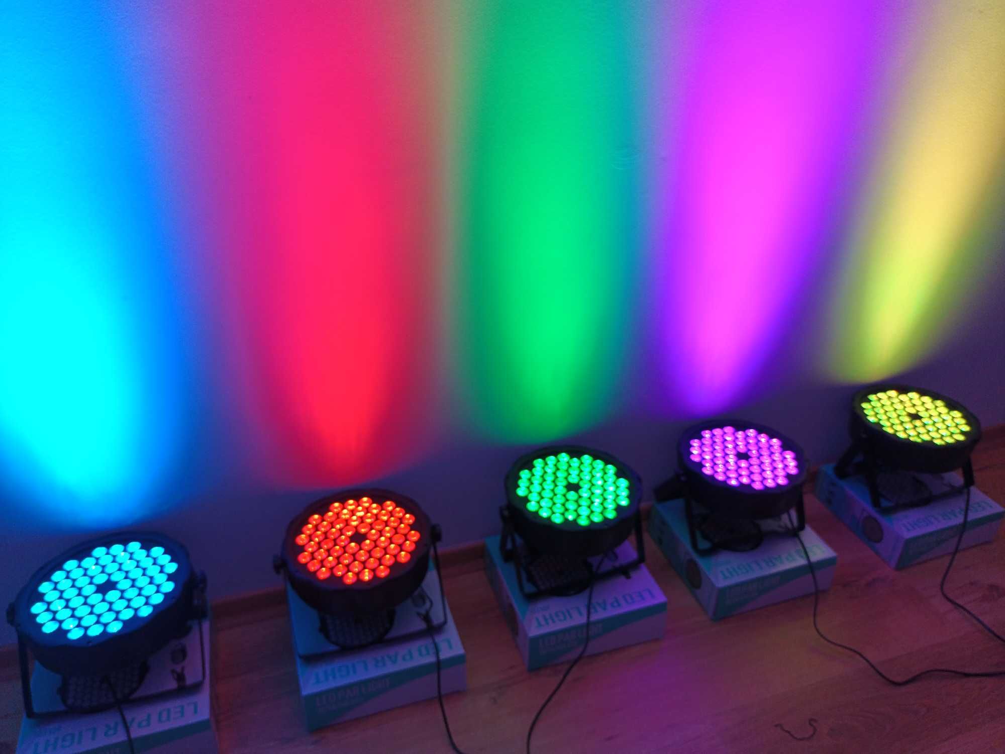 Lumini Scena 54 LED-uri RGBW * Lumini Ambientale Nunta Club Bar