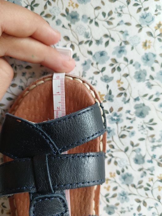 Sandale piele Lemon măr. 24