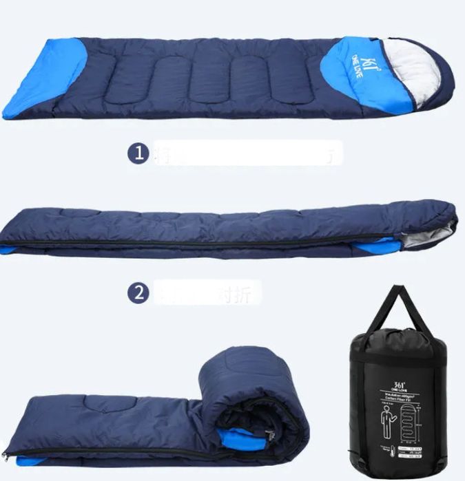 Спальный мешок 2 кг,тёплый.