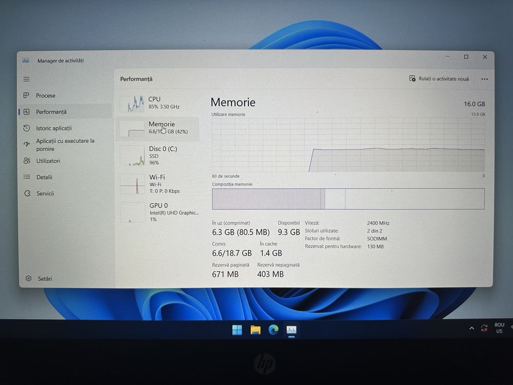 HP Probook 450 G6 i5 16GB RAM 256 SSD