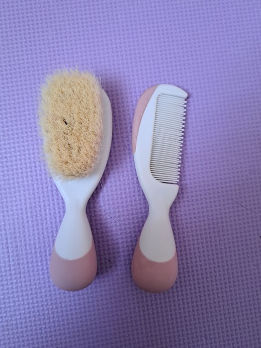 Pieptene plus perie bebeluși