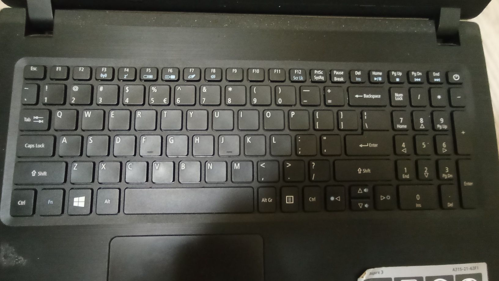 Laptop Acer aspire 3 A315