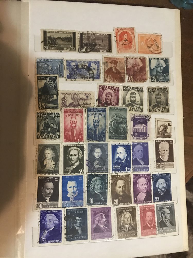 Timbre 1940, rare diverse țări