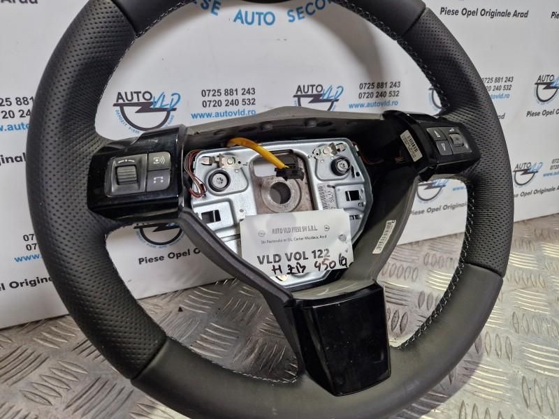 Volan black piano piele perforata reconditionat Opel Zafira B