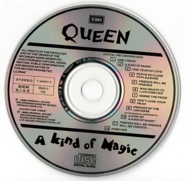 CD Queen - A Kind of Magic 1986