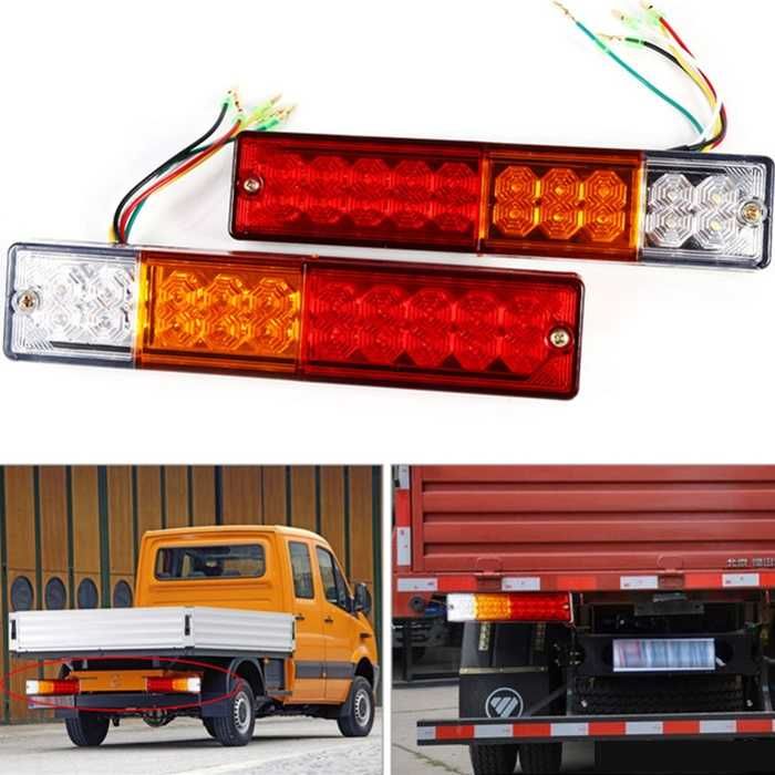 Диодни стопове платформи, бусове, мотокари, ремаркета - 2250 12V 2бр