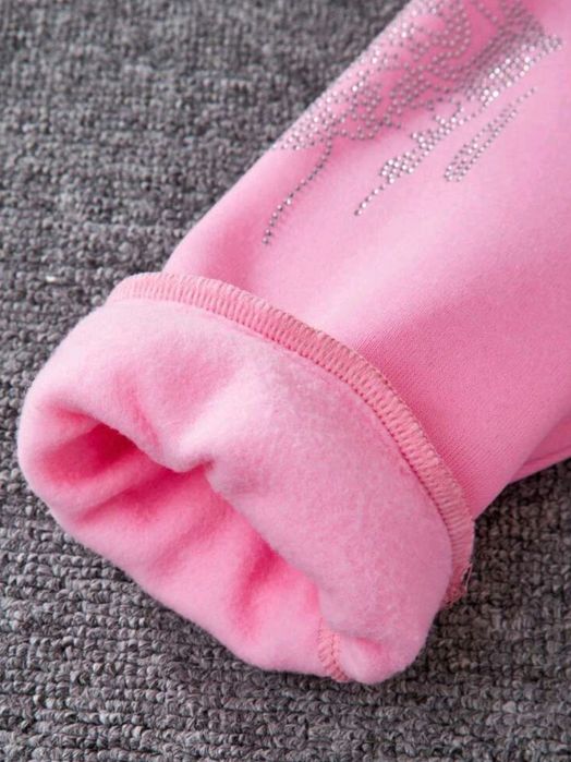 Детски суичър бял/розов 134 см./9г.