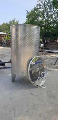 Butoi/Cisterna/ Vas Inox Capac Flotant pneumatic Vinificatie 600 litri