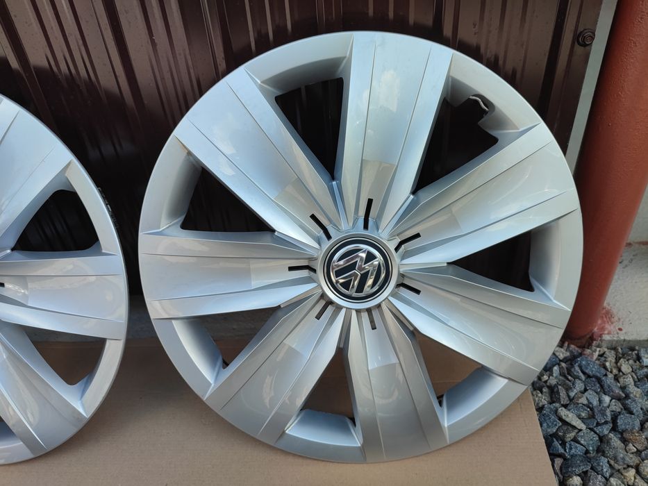 4x capace originale Vw R16 Golf 5 6 7 8 Touran T-Roc Beetle Passat Jet
