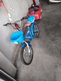 Bicicleta copii albastru