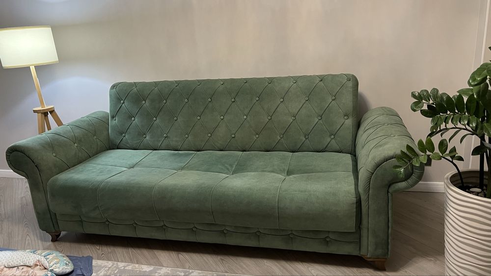 Продам диван и 2 кресло в идеальном сослянии раздвижной