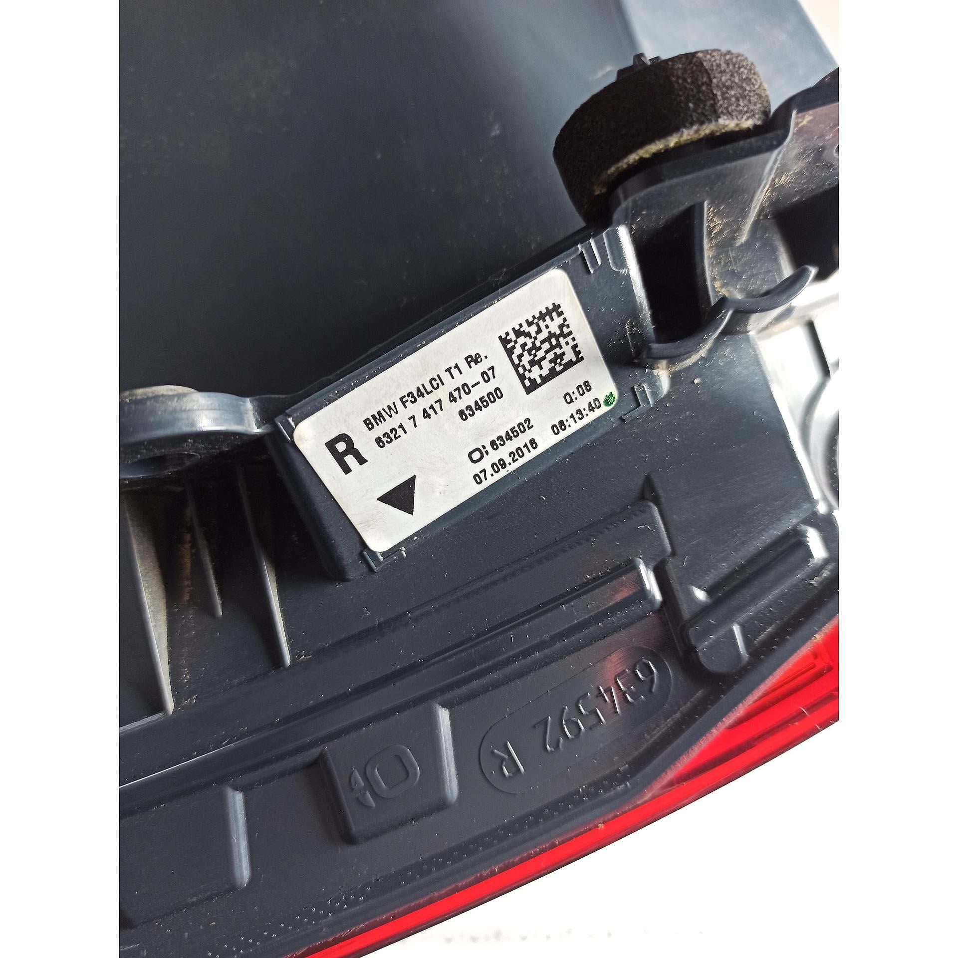 Десен стоп за bmw 3er gt f34 lci - 7417470