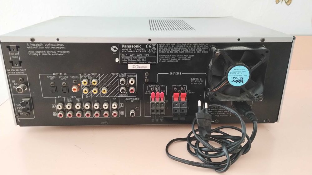 radio receiver Panasonic SAHE75 amplituner