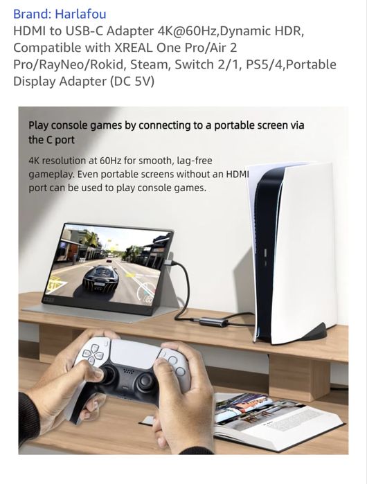 HDMI-Compatible to Type-C Converter