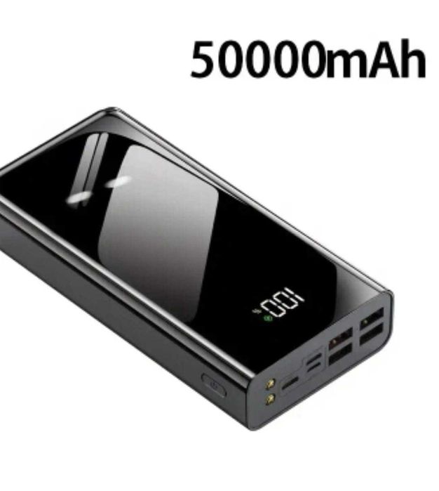 Power Bank Baterie Externa Hinne HE31 50000mAh fast charge LCD Noua