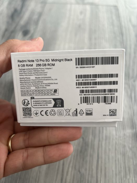 Xiaomi Redmi Note 13 Pro 5G Гаранция като чисто нов