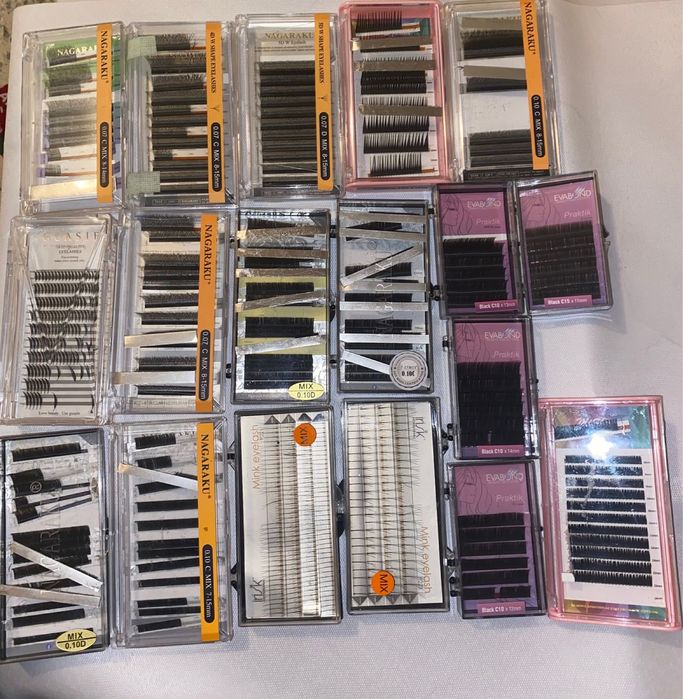 Продам готовый набор для мастера по наращивание ресниц