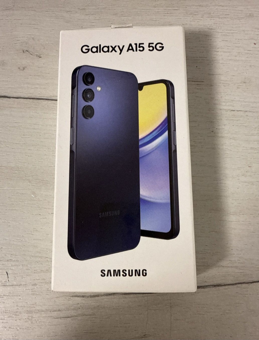 Samsung a15 la cutie