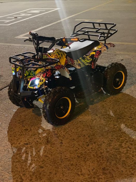Atv electric 1000w deluxe Graffiti /kxd/atv copii