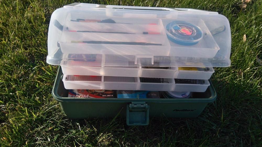 Троен рибарски куфар