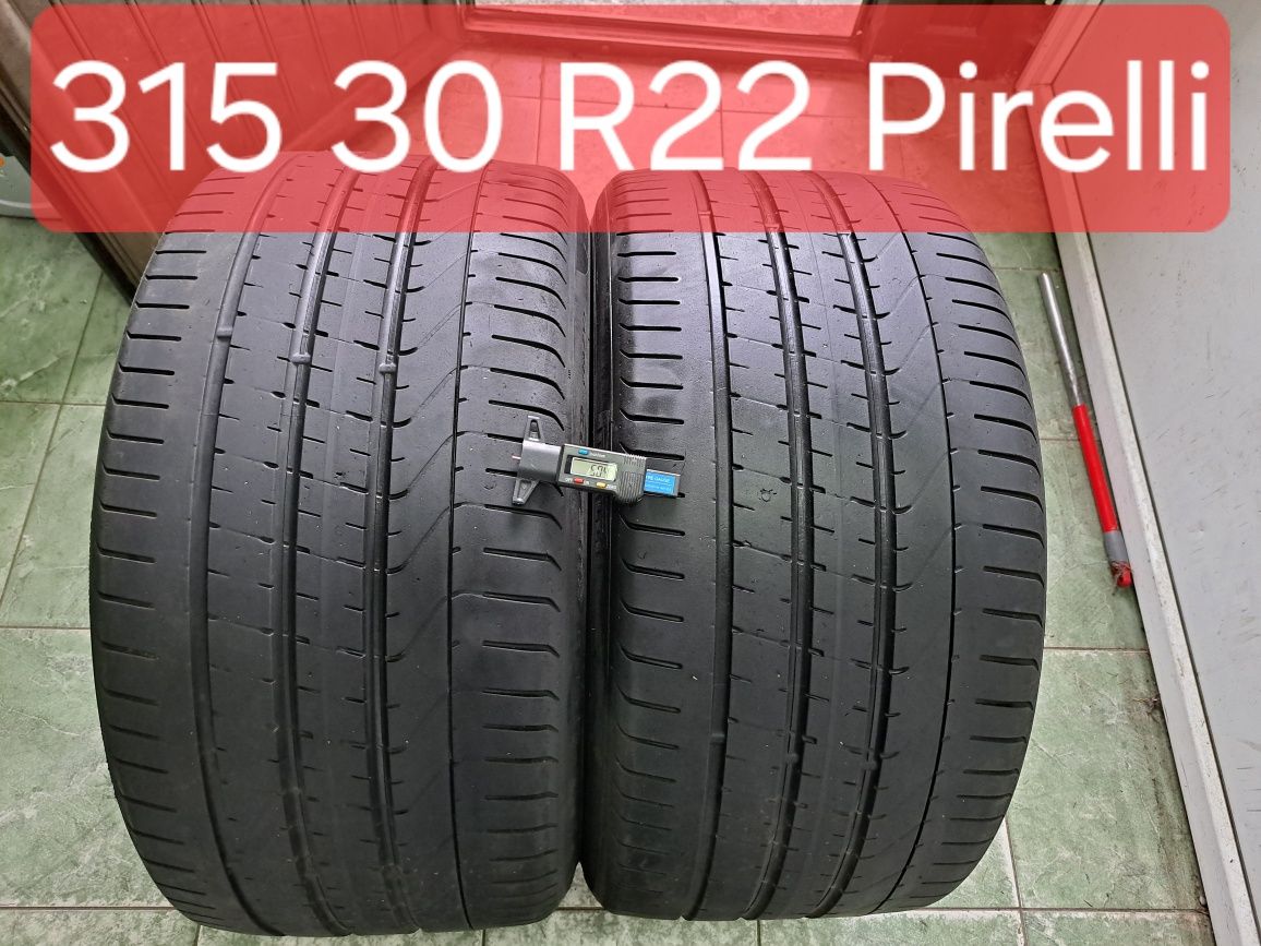 2 anvelope 315/30 R22 Pirelli_ Porsche