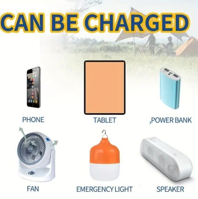 Panou solar 20W încărcare telefon, tabletă etc.