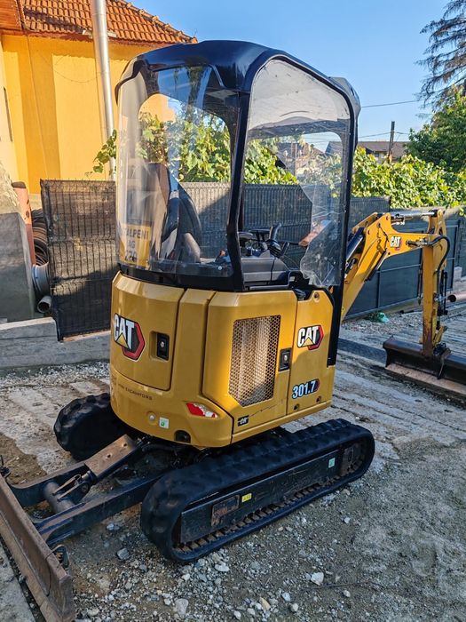 Vand miniexcavator caterpillar 301.7 cr next gen 1,9t 2022 5 cupe pico