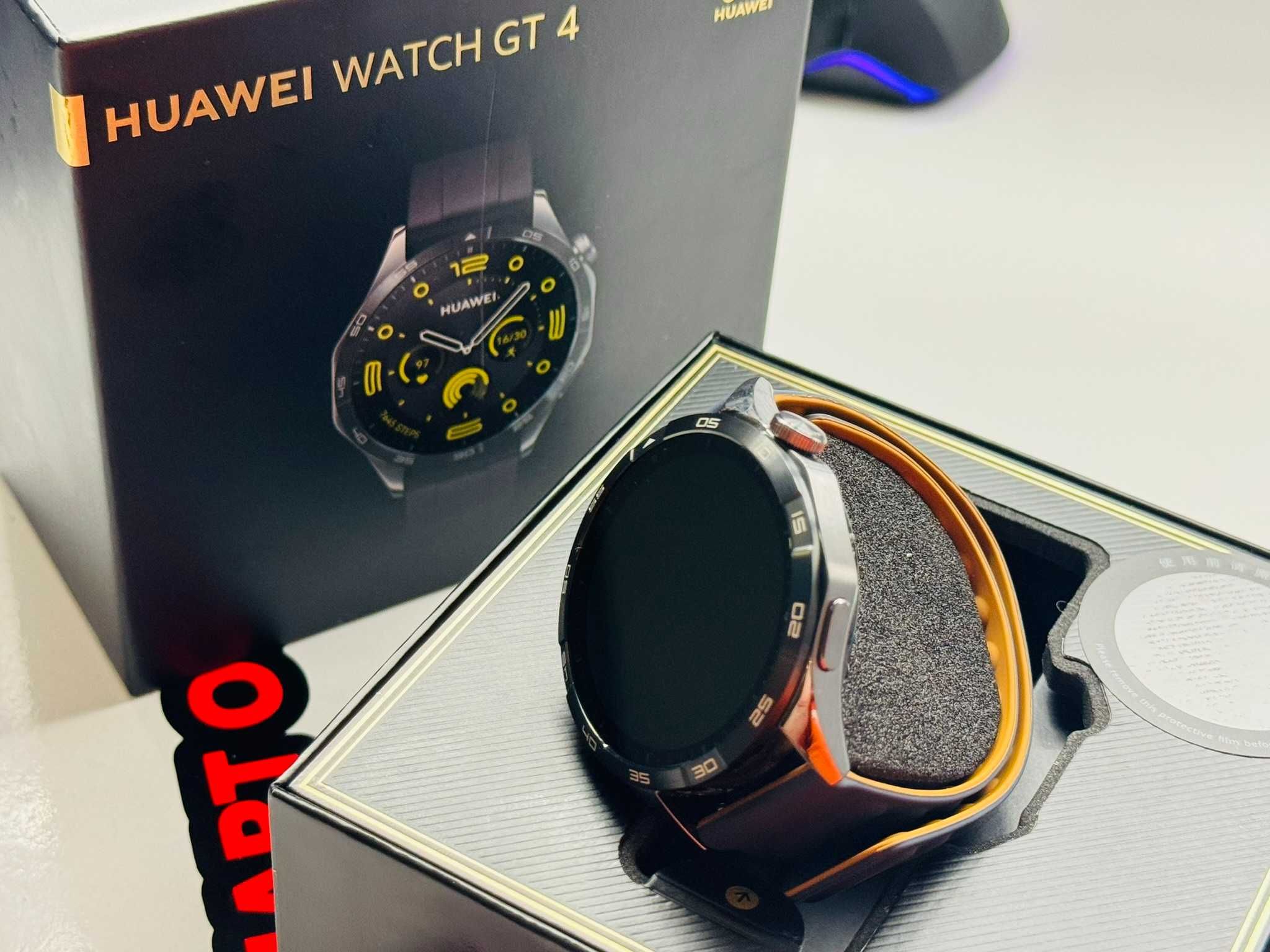 46mm Huawei Watch GT4 Гаранция Black