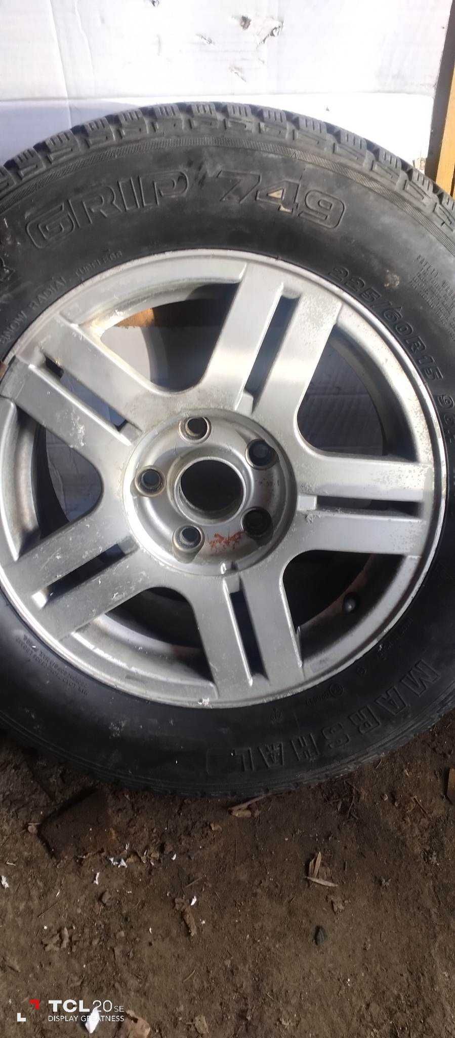 Джанти с Гуми  225/60R15.96H M.S 5х112