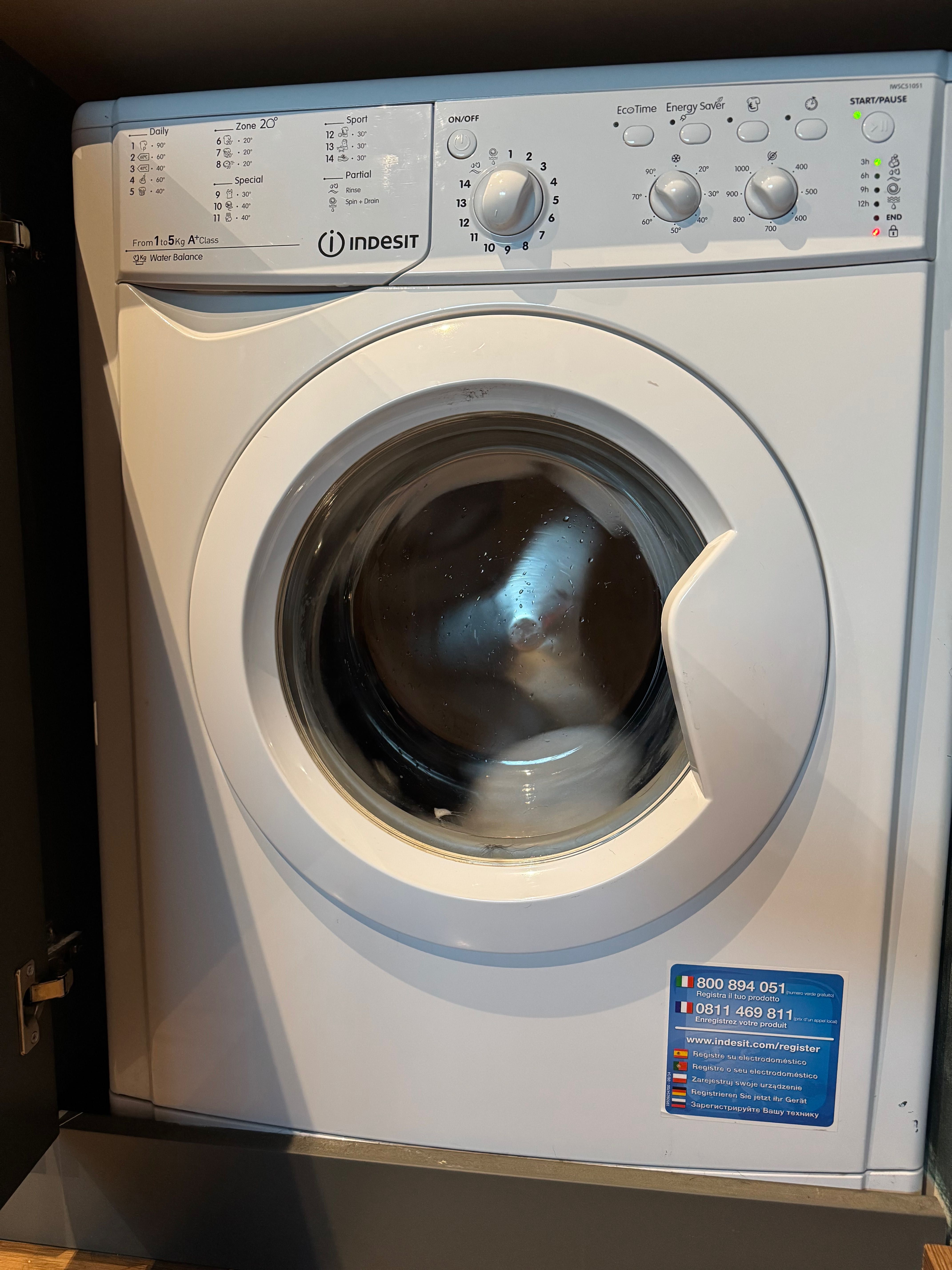 Пералня INDESIT IWSC-51051 C ECO 5kg A+