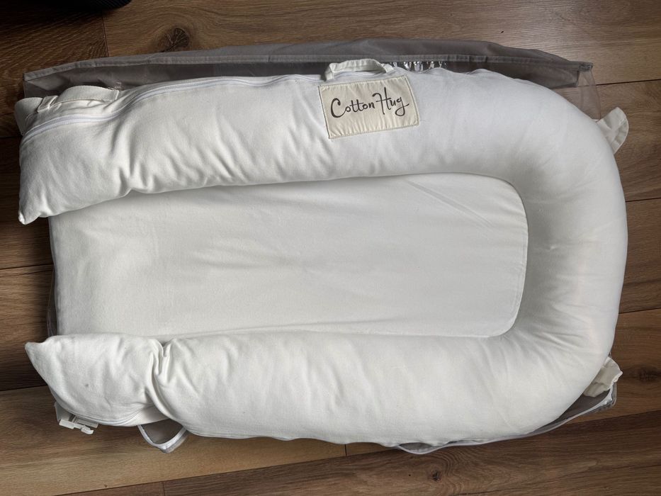 CottonHug бебешко гнездо Мечо органик