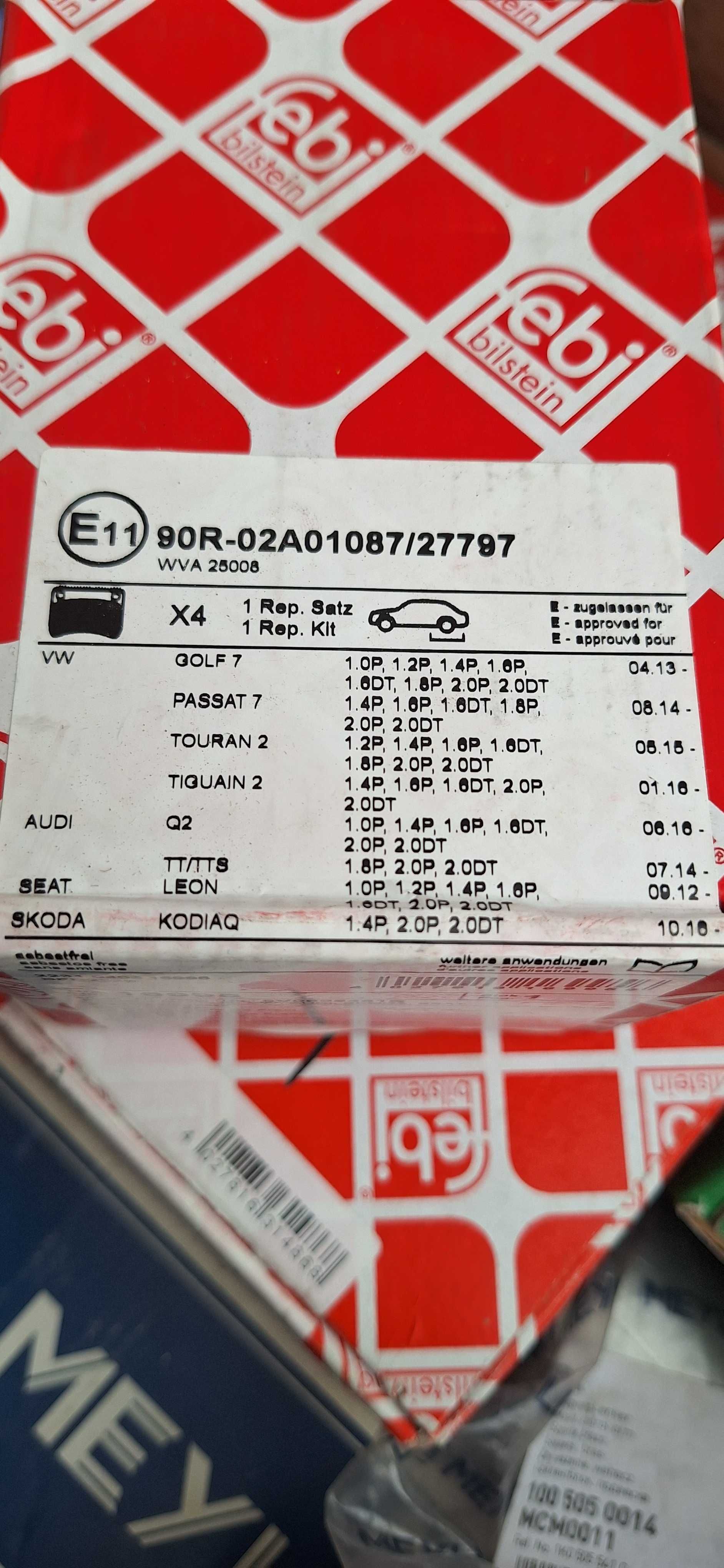 Предни/задни дискове, накладки, тампони и др. VW Audi Skoda Seat