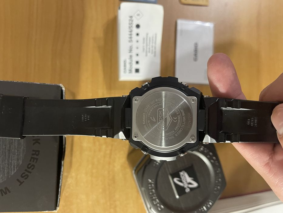 Casio G-shock Gst-W100 5444 непокътнат черен
