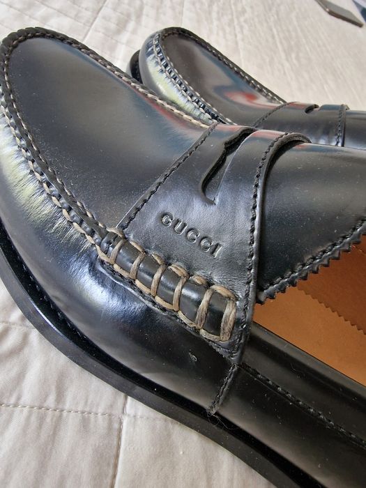 Pantofi mocasini Gucci piele size 9/ 42-43 EU noi
