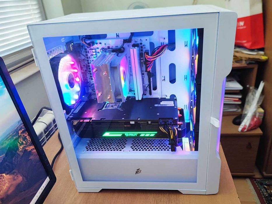 Геймърски компютър, Ryzen 3500x, Gtx 1070Ti, 32gb Ram, 960Gb SSD, 700W