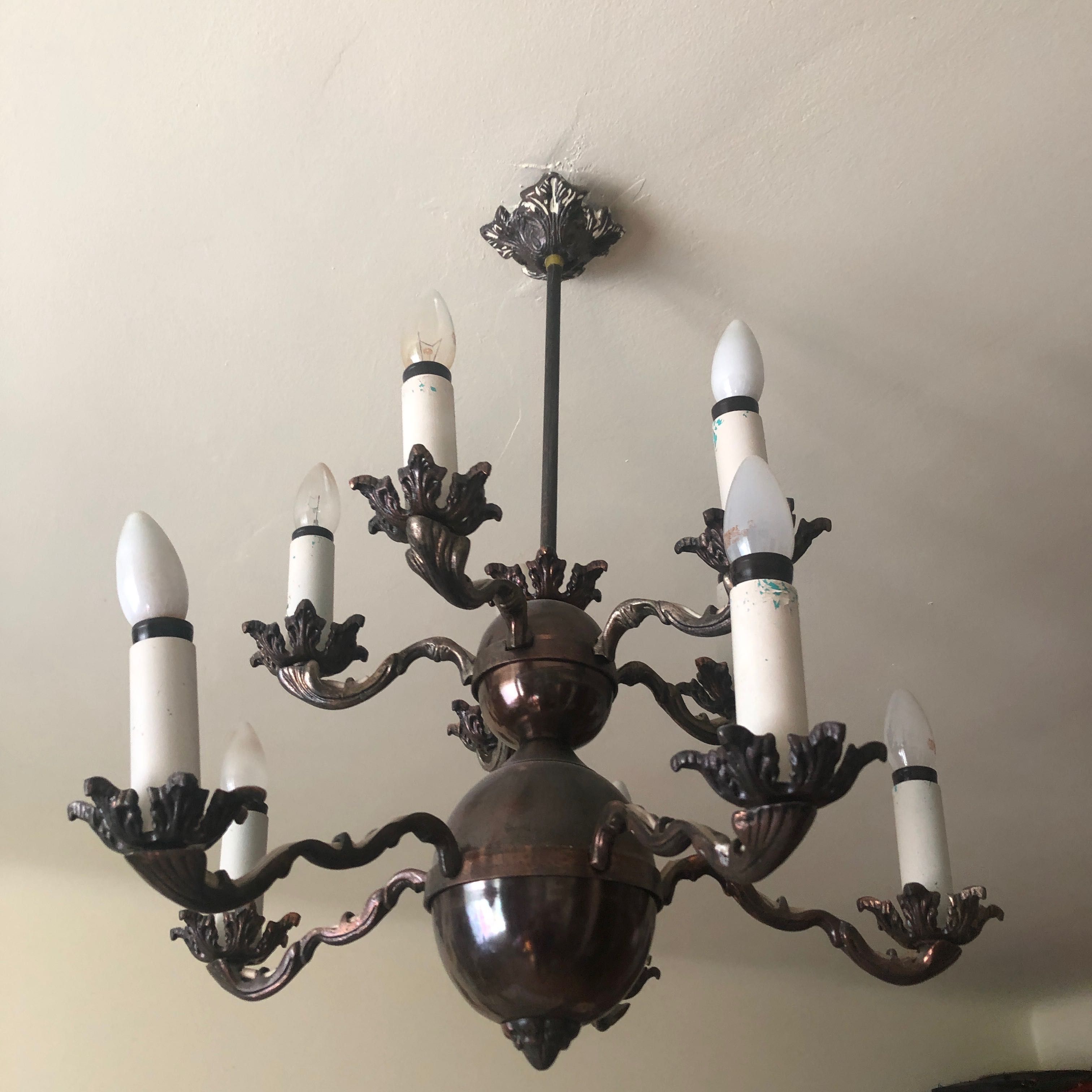 Lusta candelabru vintage gothic