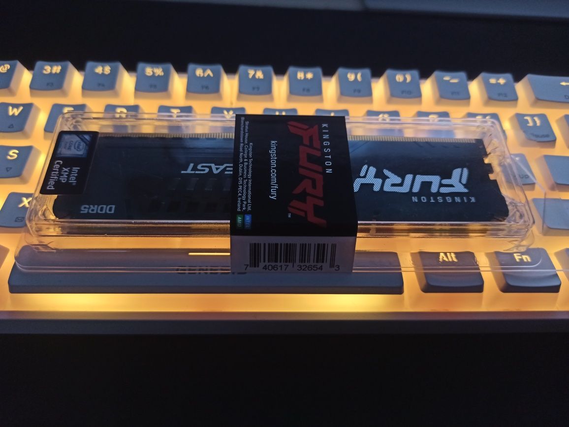 Ram DDR5 (1X32GB) Kingston Fury Beast 5200 CL40