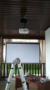 Проектро екран ўрнатамиз уй кинотеатрлари Телевизор ўртаи