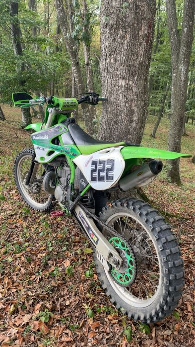 Kawasaki kx250 2t set nou 1.7 ore de functionare