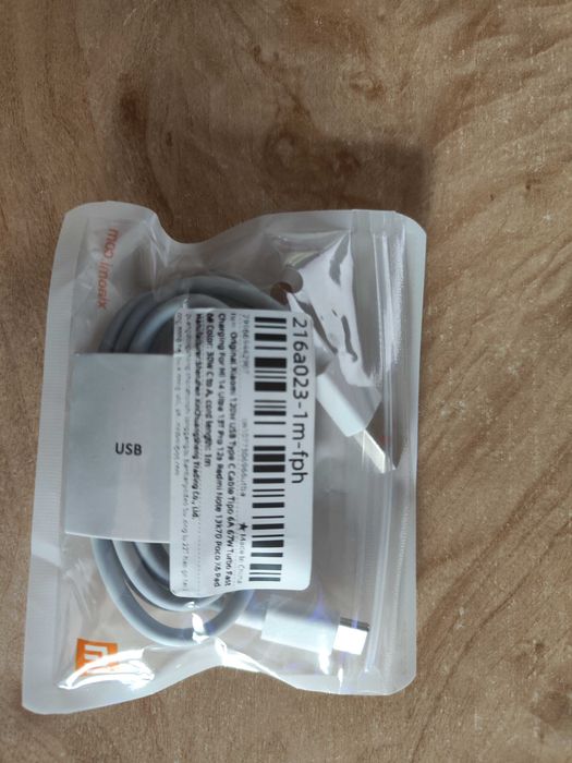 Cablu original Xiaomi 120W USB-C