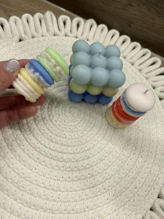 Ръчно изработени соеви свещи