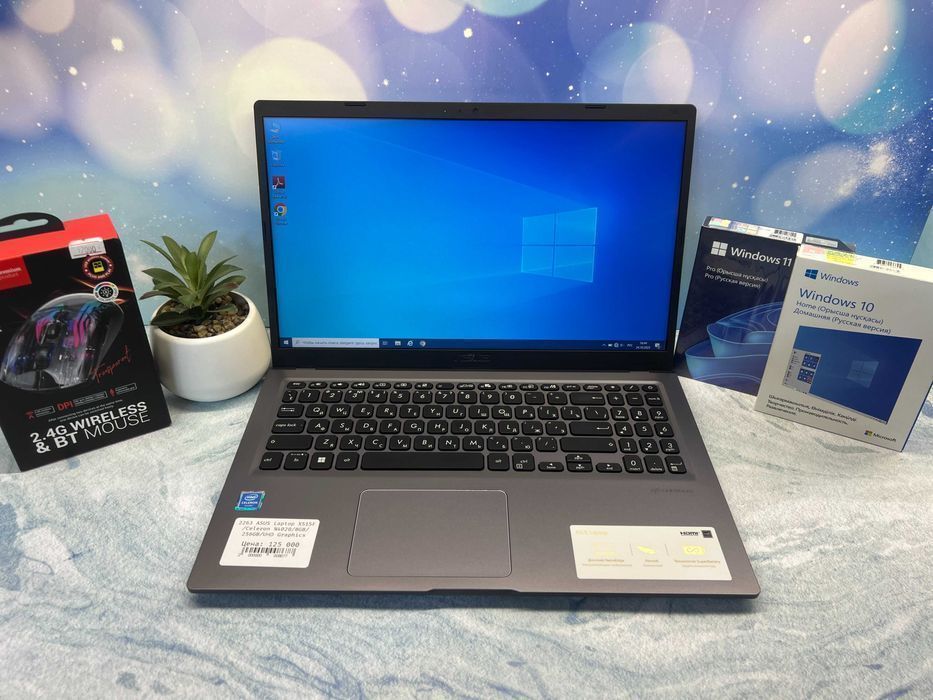 Ноутбук для работы ASUS Laptop X515F /Celeron N4020/8GB/256GB/UHD