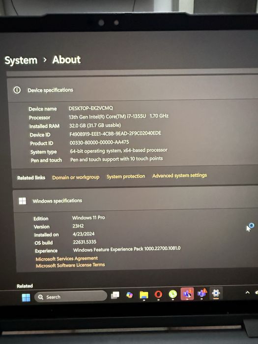 Lenovo ThinkPad X1 Yoga Gen 8 Touchscreeni7-1355U - 32GB/1TB - 14″